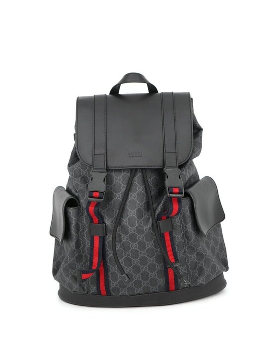 Gucci Backpack GG Supreme Black main image 8